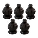 Ver imagem 1 de Kit 5 Pinha Ferro Fundido N13 para Grade Sacada Muro 5x3cm