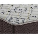 Ver imagem 3 de Cama Base Queen Bipartido Cinza Colchão Iso 150 D45 - Ortobom