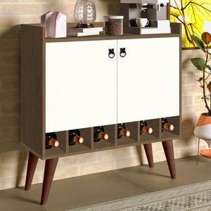 Aparador Buffet Retrô Freijo/ Off White