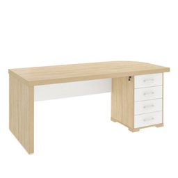 Conjunto Escritório: Mesa 6213 + Balcão 6206 +armário 6207 - 3