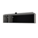 Ver imagem 5 de Armário Aéreo com Nicho e Porta Basculante 35x135x35cm Wlnp135 Snow - Preto