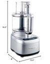 Ver imagem 3 de Cuisinart Processador de Alimentos 11 Xícaras 550w Prata