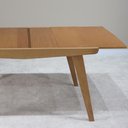 Ver mais imagens de Mesa de Jantar Extensivel 133 ou 185 Cm Madeira Pinhao Nacc Pinhao