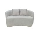 Ver imagem 3 de Sofá Decorativo Montreal 150cm Orgânico Linho Bege