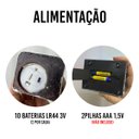 Ver imagem 5 de Vila Natalina 21 Pecas Premium Figuras de Natal Iluminacao LED Luz Loja Vitrine Decoracao Enfeites m