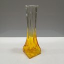 Ver imagem 5 de Vaso Decorativo de Vidro Amarelo 20x6x6cm Enfeite Sala Mesa Estante Aparador