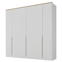 Guarda Roupa 6 Portas 4 Gavetas Logan - 2