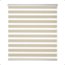 Ver imagem 1 de Persiana Rolo Double Vision Zebra 1,60l X 1,60a Bege