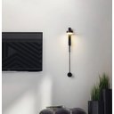 Ver imagem 5 de Arandela Led 7w Make Interruptor Analógico Preta 3200k Bivolt