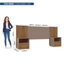 Ver imagem 5 de Cabeceira Casal Extensível com 2 Mesas de Cabeceira Lucius 