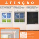 Ver imagem 6 de Persiana Horizontal de Pvc- 1,00x1,60m Cortina Off Blackout Chumbo