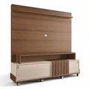 Ver imagem 2 de Estante Home para TV até 65 Polegadas 180x180cm 2 Portas de Correr Ripado Eros Espresso Móveis