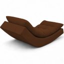 Ver imagem 7 de Poltrona Balance Leve Balanço Linho Premium Easy Clean Luxo para Sala Quarto Conforto Relaxante
