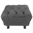 Ver imagem 2 de Puff Luiz Retro Xv Cinza Slk Decor