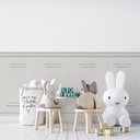 Ver imagem 1 de Adesivo Decorativo Meia Parede Infantil Branco - 110x60cm