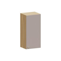 Armário Aéreo 40cm 1 Pt Elegance Luciane Móveis Freijó/cinammon - 1