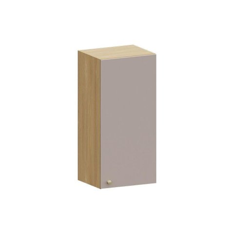 Armário Aéreo 40cm 1 Pt Elegance Luciane Móveis Freijó/cinammon