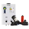 Kit Aquecedor Gás Glp Slim Ko 07m Bp Branco + Filtro de Água - 1
