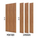 Ver imagem 4 de Painel Ripado 3d em 100% Mdf 134x250cm Freijó Pradel