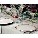 Ver imagem 2 de Jogo de Pratos Tramontina Rústico Marrom em Porcelana Decorada 18 Peças Tramontina