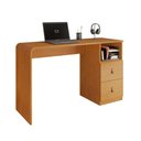 Ver imagem 2 de Escrivaninha/Mesa Escritório com 2 Gavetas e Nicho 127cm Multimóveis Crjcm-ESC003 Cinamomo
