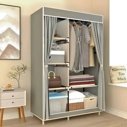 Guarda Roupa Closet Dobrável Organizador com Capa de Tecido - 2