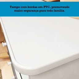 Quarto de Bebê Completo com Berço Americano Guarda Roupa Cômoda Teka Espresso Móveis - 14