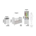 Ver imagem 3 de Quarto de Bebê Completo com Berço Americano Guarda Roupa Cômoda Teka Espresso Móveis