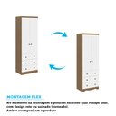 Ver imagem 7 de Quarto de Bebê Completo com Berço Americano Guarda Roupa Cômoda Teka Espresso Móveis