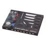 Jogo de Facas Preto para Churrasco Antiaderente Corte Navalha - 6 Peças - 4
