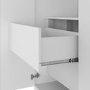 Ver mais imagens de Guarda Roupa 4 Portas 2 Gavetas Logan Yescasa Branco/Olmo Italiano