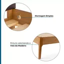 Ver imagem 4 de Cama de Casal Madeira Maciça Frank 