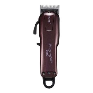 Cortador de Cabelo Kemei Km-2600 Bordô 100v/240v