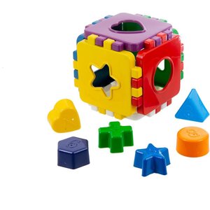 Brinquedo Educativo Cubo Baby Educativo com Blocos