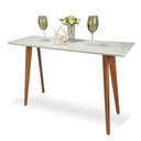 Ver imagem 3 de Aparador Tampo em MDF com Vidro 120x40cm Slim Branco/Off White
