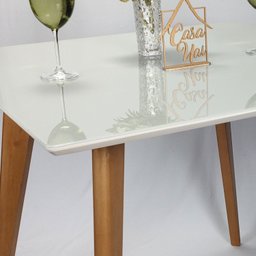 Aparador com Vidro 120x40cm Slim  - 6