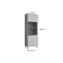 Ver imagem 3 de Módulo Cozinha Mgm Divina Paneleiro Esplêndida Torre Quente 2 Fornos C/ 4 Portas 70cm Cinamomo/