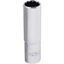 Ver imagem 4 de Soquete Estriado Longo Encaixe 1-2 16mm Aco Cromo Vanadio Cromado Worker