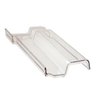 Telha Romana Policarbonato Transparente 10 Peças Plastelha Telha Transparente Policarbonato, Telha P - 1