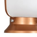 Ver imagem 5 de Arandela Externa Cobre Alumínio e Vidro Lampião Ema Lustres