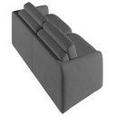Ver imagem 7 de Sofá Cama Casal para Sala 216cm Polska K04 Veludo Cinza Escuro - Mpozenato