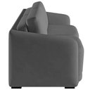 Ver imagem 6 de Sofá Cama Casal para Sala 216cm Polska K04 Veludo Cinza Escuro - Mpozenato