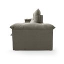 Ver imagem 6 de Sofá Retrátil/reclinável Verona 2,30m Suede Velut Tabaco C/ Molas no Assento - King House