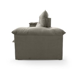 Sofá Retrátil/Reclinável Verona 2,30m Suede Velut Tabaco c/ Molas no Assento - King House - 6