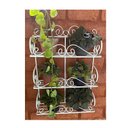 Ver imagem 1 de jardineira suporte floreira ferro branco jardim vertical 3 andares vasos de plantas