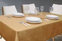 Ver imagem 2 de Toalha de Mesa 6 Lugares Jacquard 200x135 Admirare - Ouro