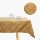 Ver imagem 1 de Toalha de Mesa 6 Lugares Jacquard 200x135 Admirare - Ouro