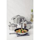 Ver imagem 3 de Jogo de Panelas Tramontina Solar em Aço Inox com Fundo Triplo 4 Peças