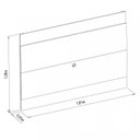 Ver imagem 5 de Conjunto Rack com Painel para TV até 60 Polegadas Ema Retrô Rattan CabeCasa MadeiraOriginals
