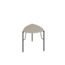 Ver imagem 1 de Mesa Lateral 56cm de Apoio para Sala Multiuso 100% Mdf Cor:grigio com Preto